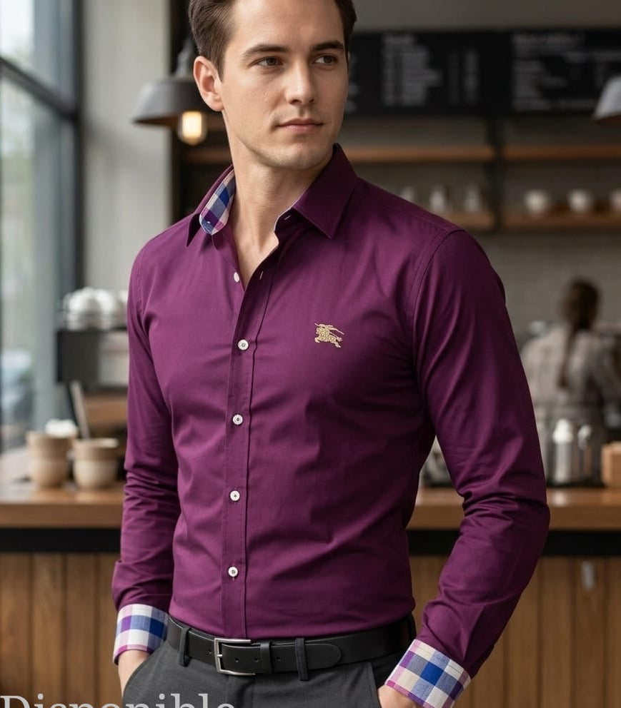 Camisa Burburry manga larga