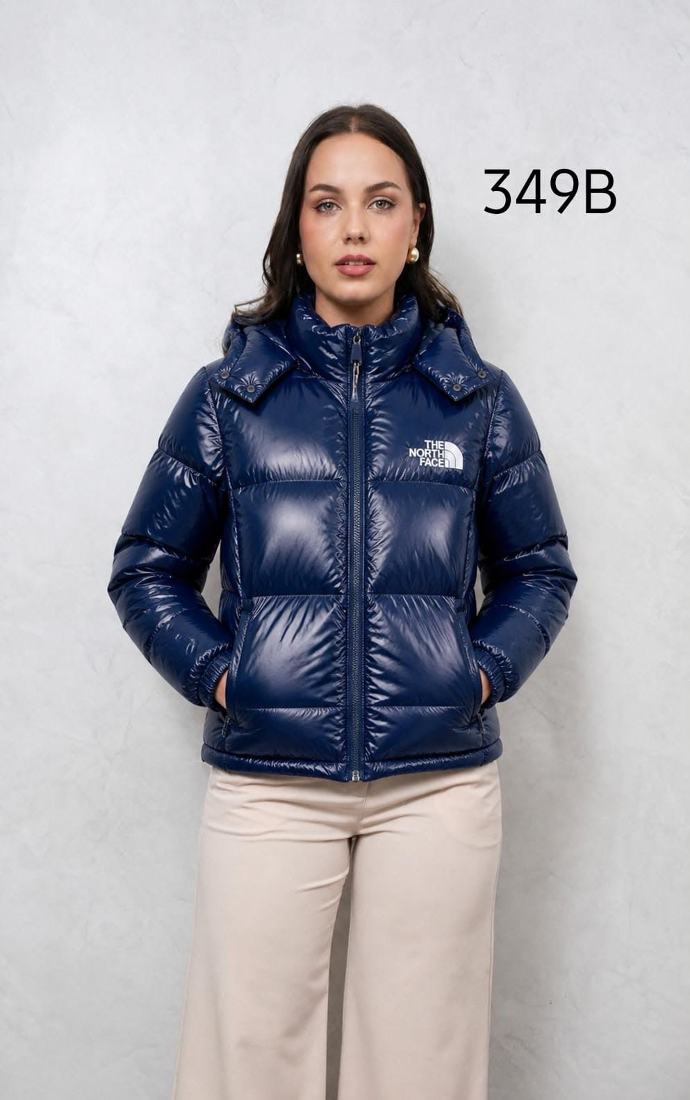 Casaca North Face puffer de mujer
