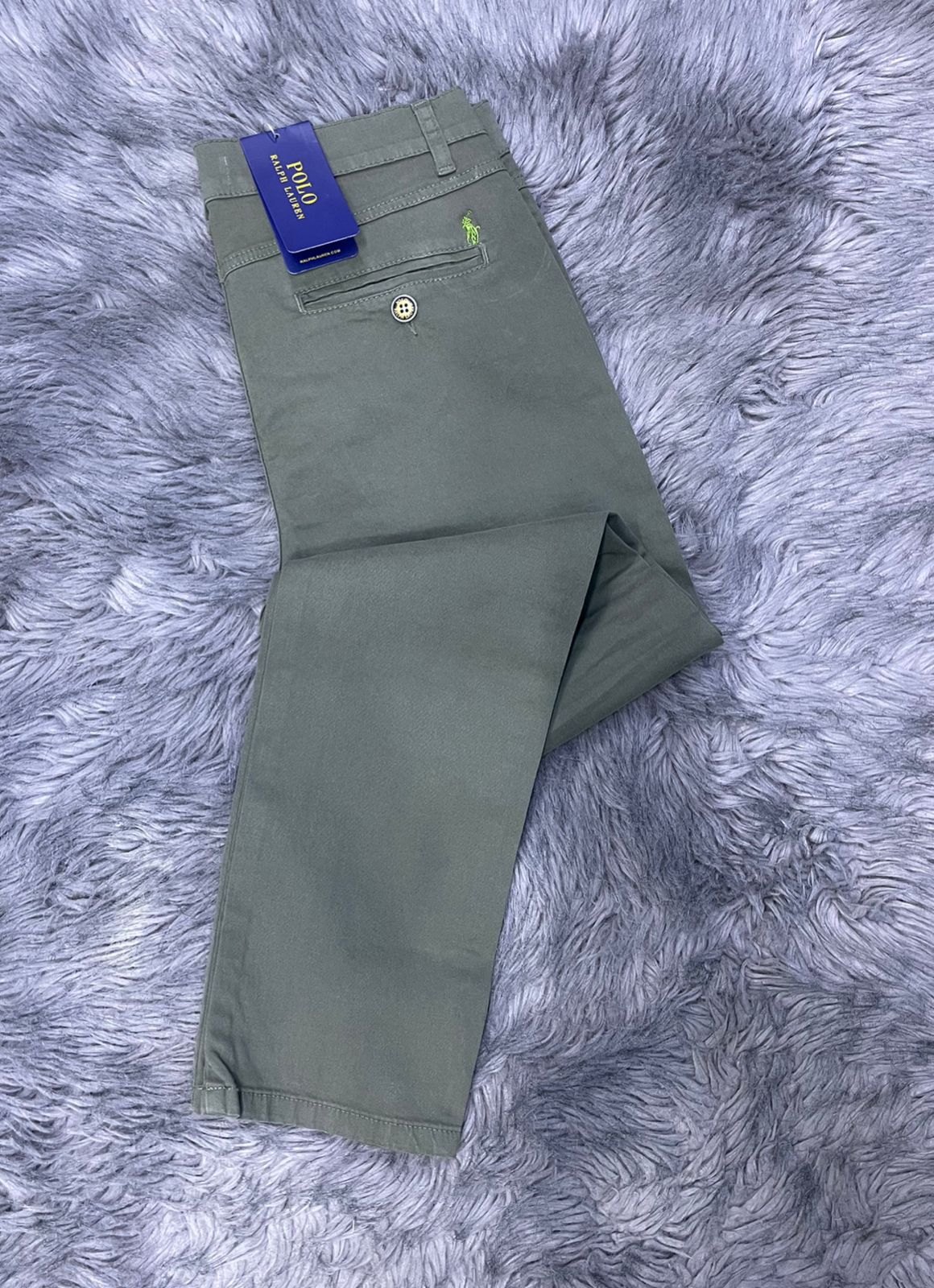 Pantalón negro Drill Ralph Lauren