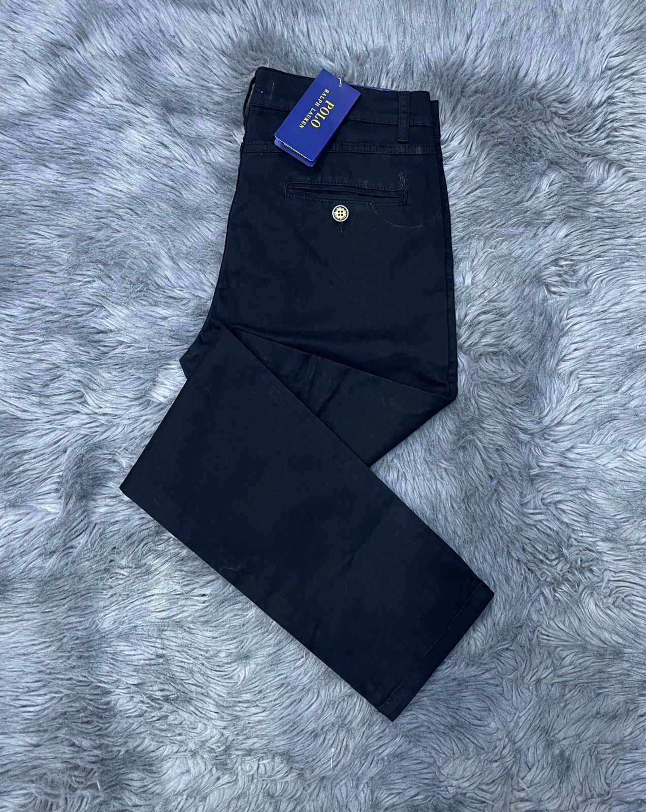 Pantalón negro Drill Ralph Lauren