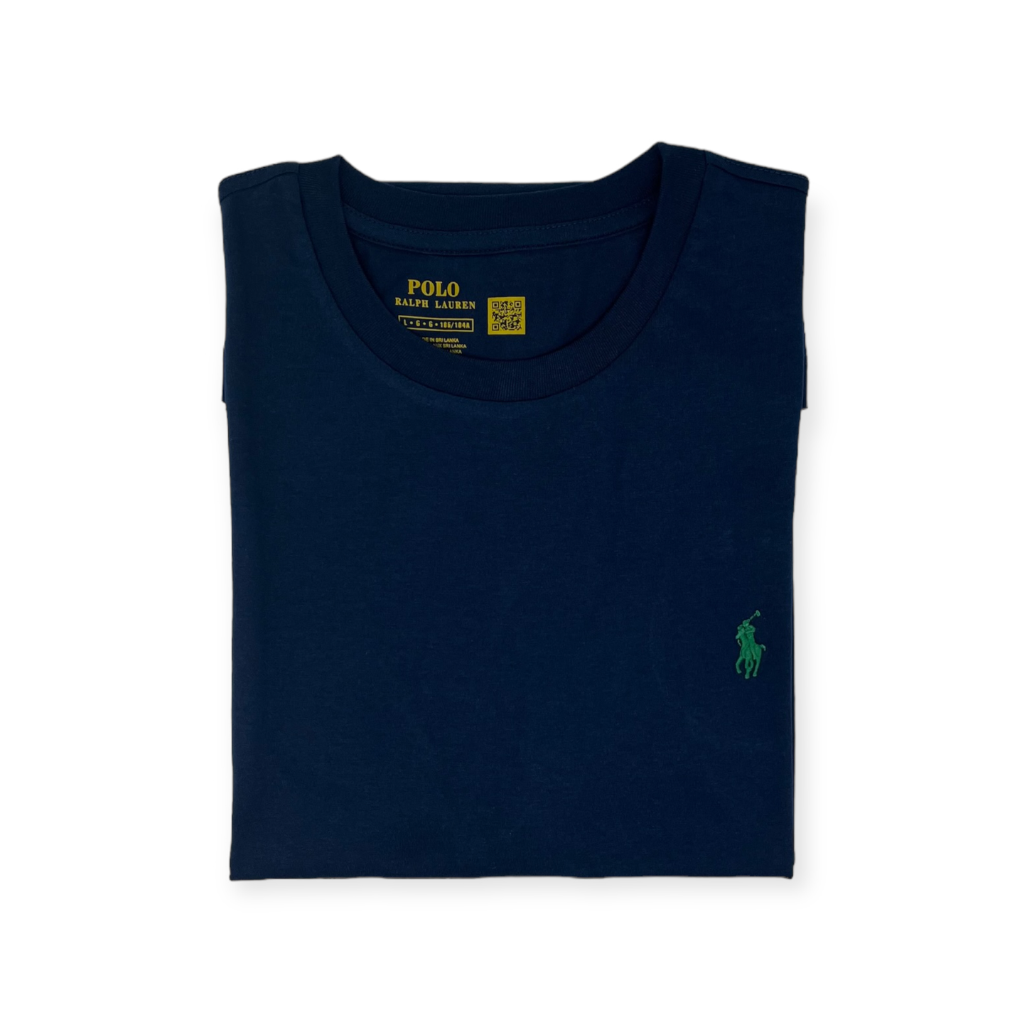 Polo cuello redondo RL- Talla L