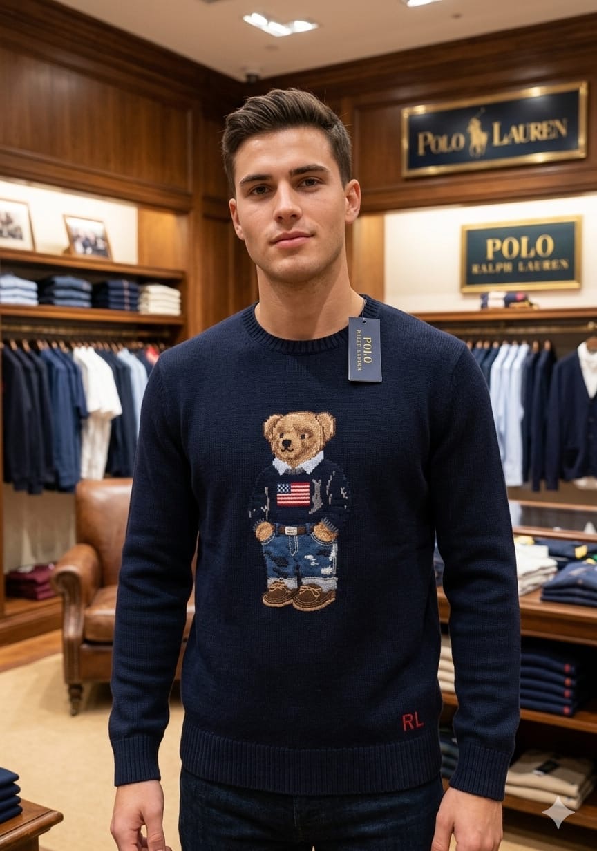 Chompa Ralph Lauren oso