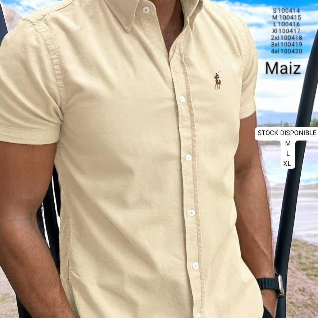 Camisa Ralph Lauren manga corta