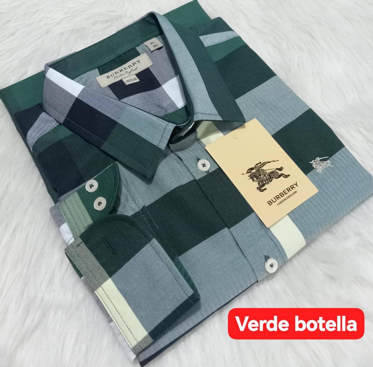 Camisa Burburry manga larga