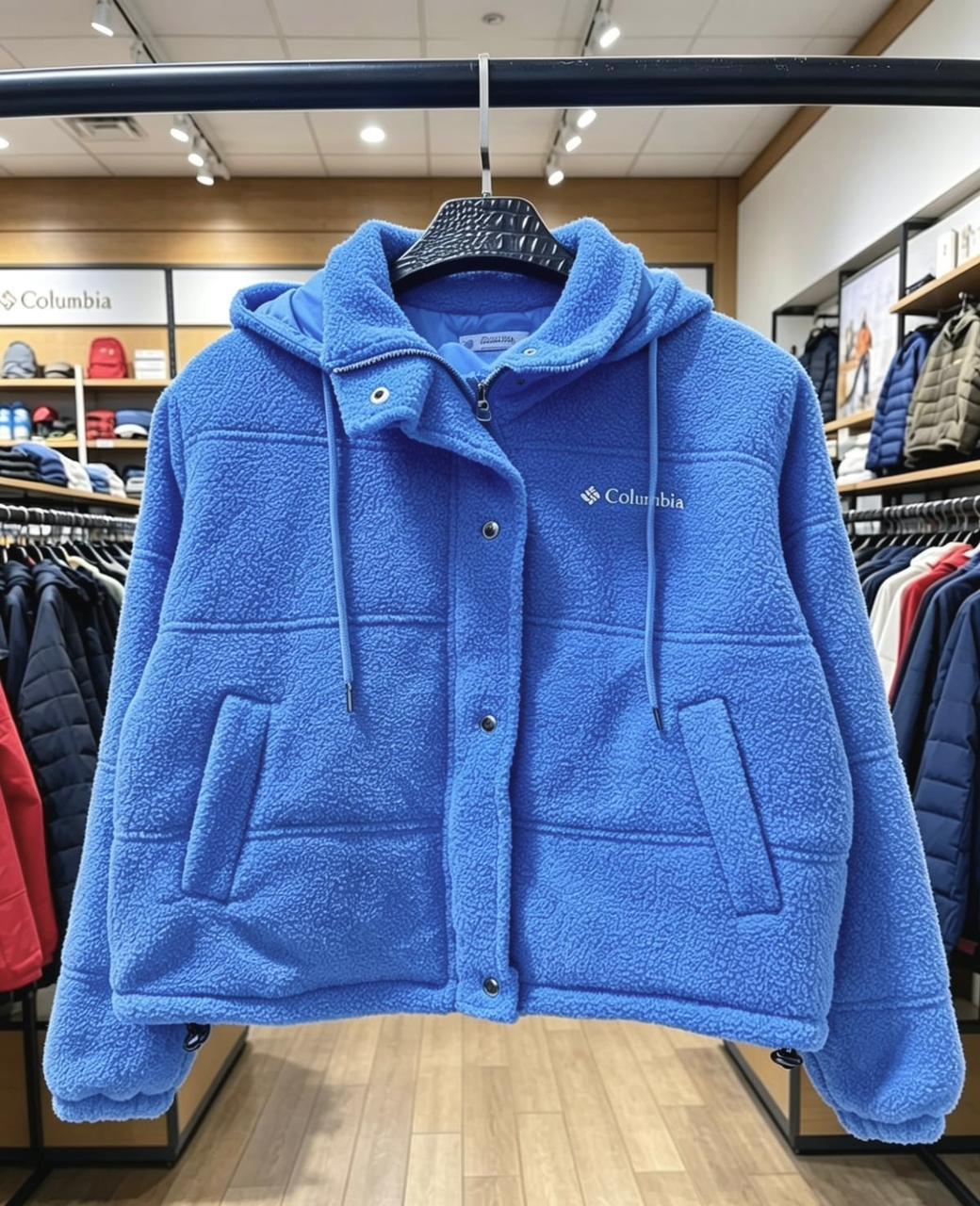 Casaca Columbia piel de carnero
