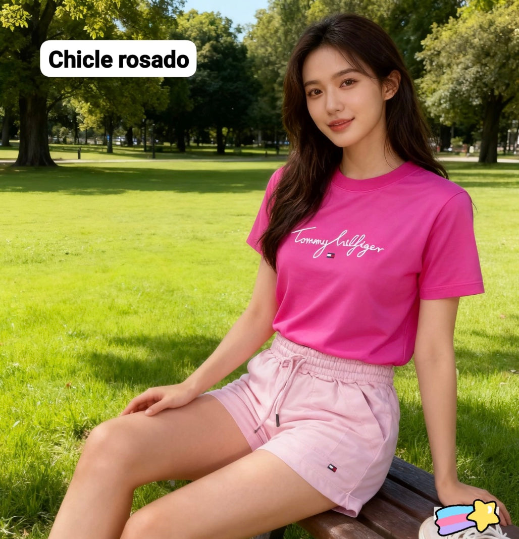 Conjunto Short + polo Tommy Hilfiger