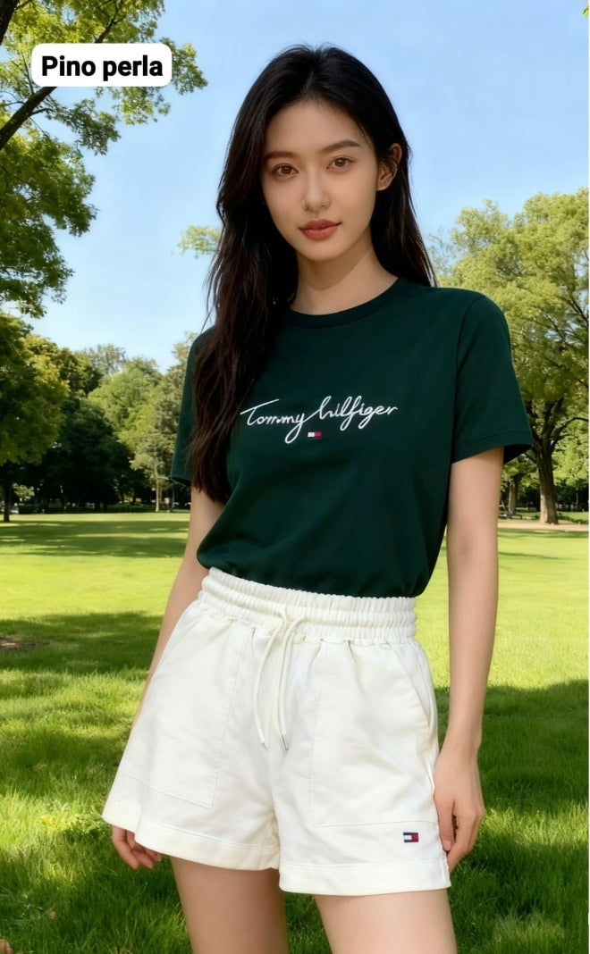 Conjunto Short + polo Tommy Hilfiger