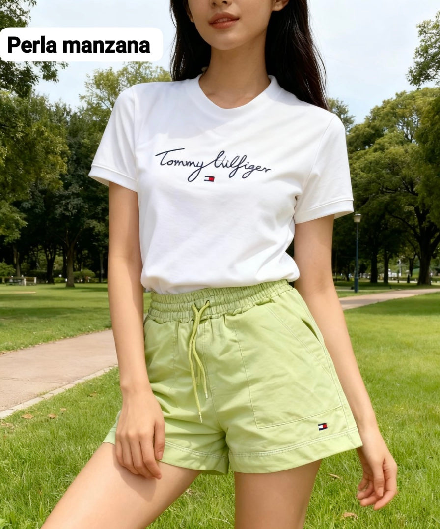 Conjunto Short + polo Tommy Hilfiger