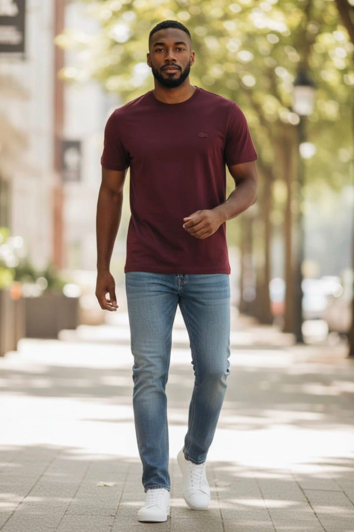 Polo cuello redondo Lacoste