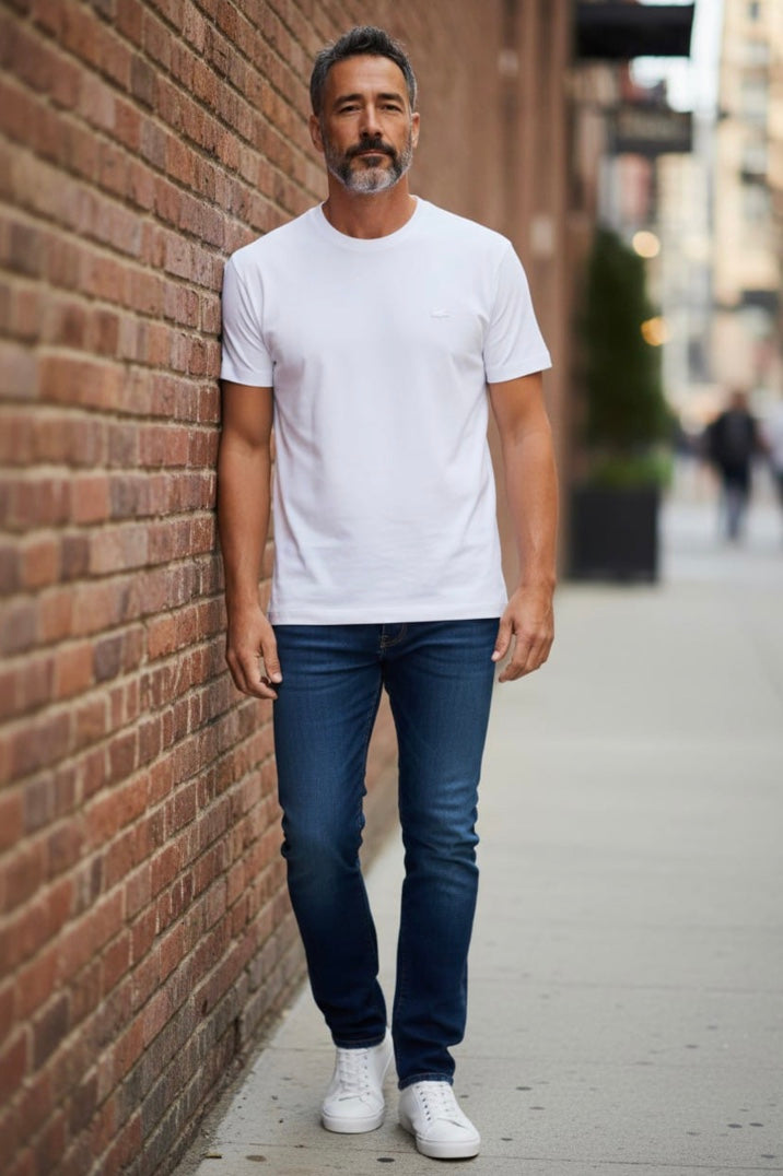 Polo cuello redondo Lacoste