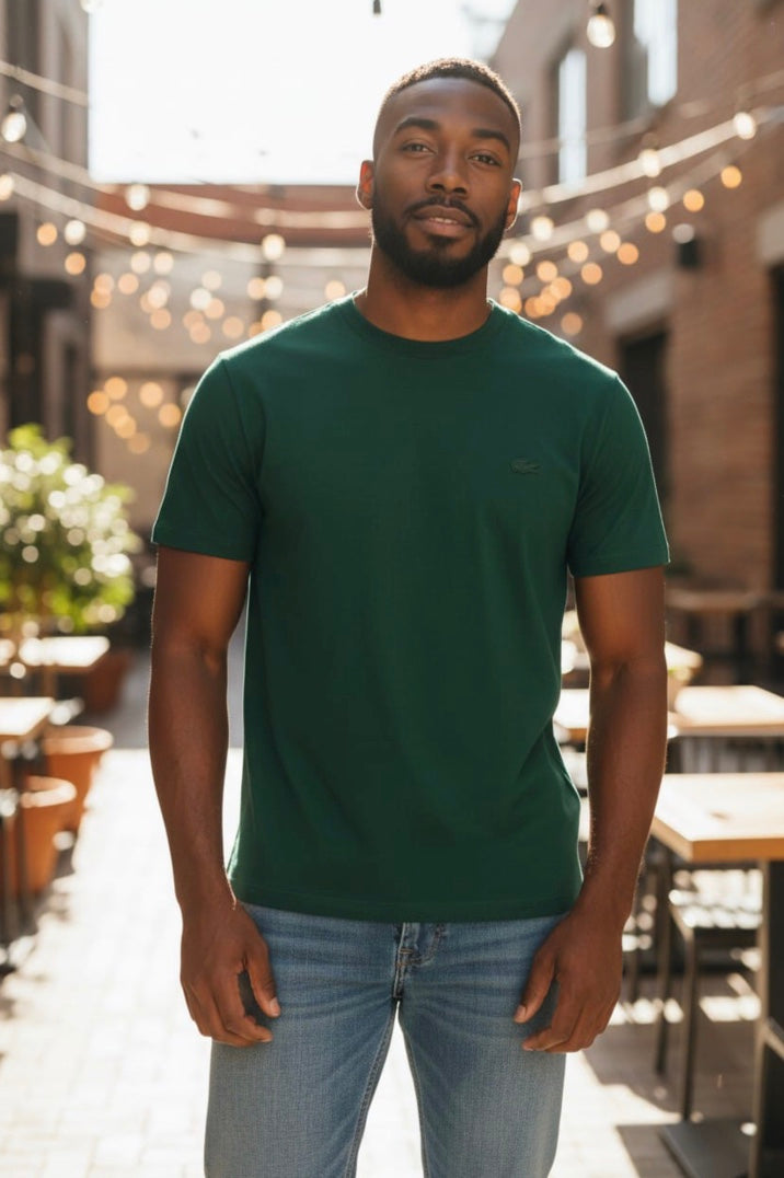 Polo cuello redondo Lacoste