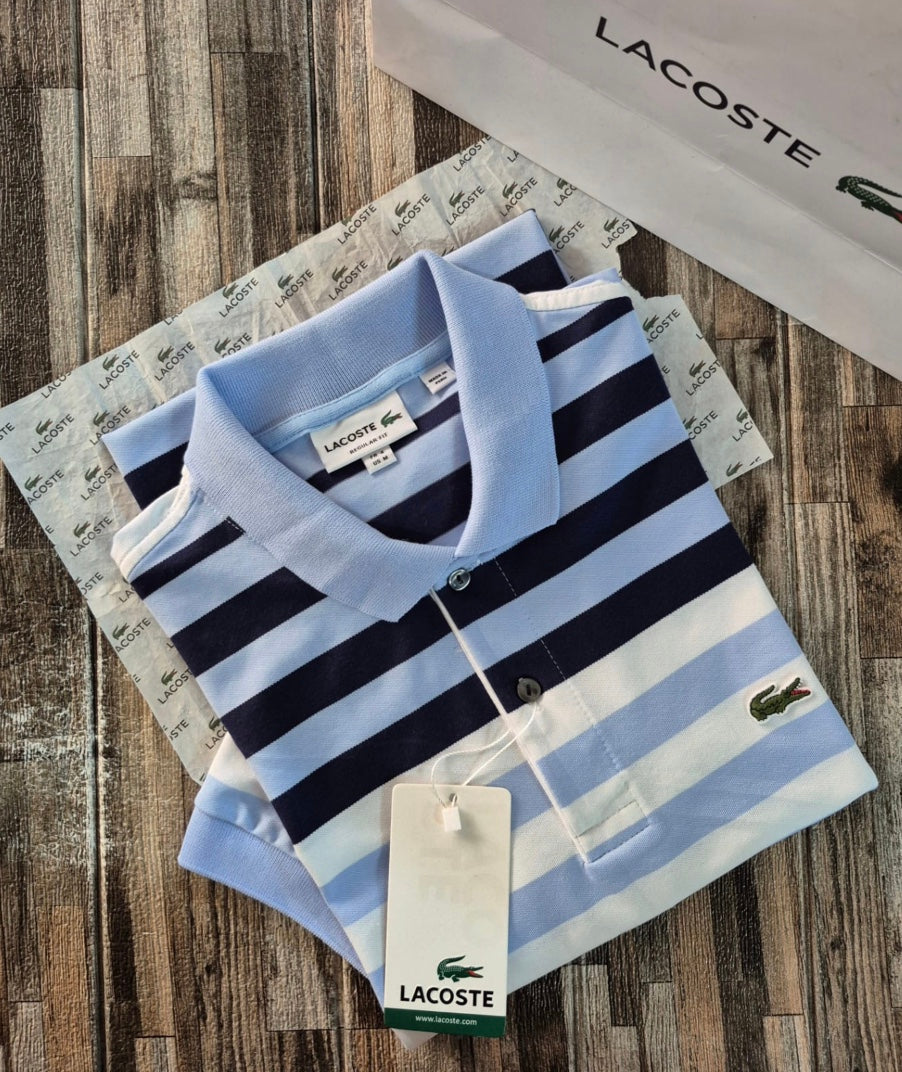 Camisero Lacoste algodón pique