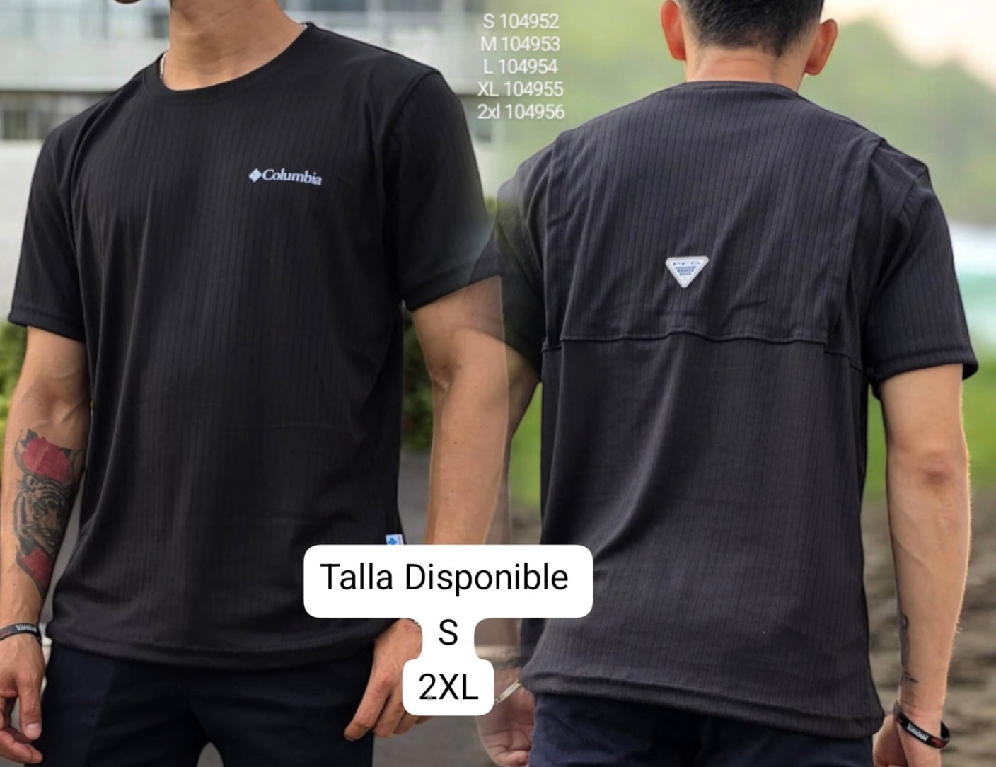 Polo cuello redondo Columbia