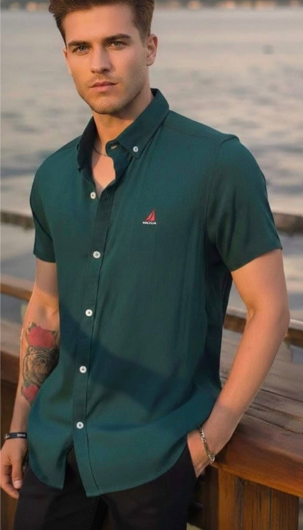 Camisa Nautica manga corta