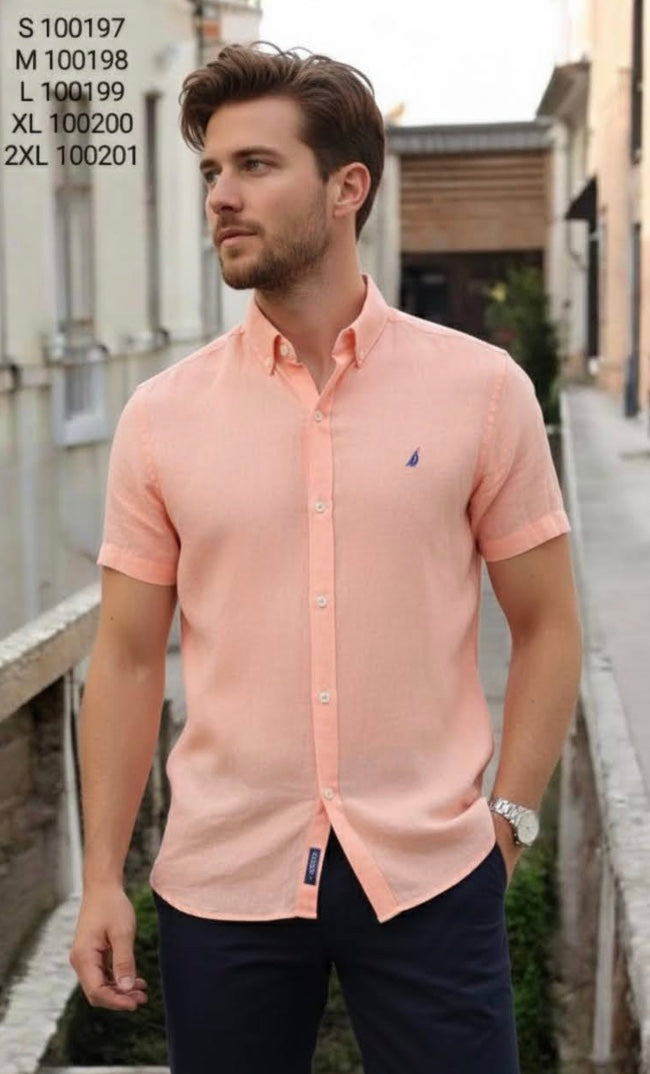 Camisa Nautica manga corta