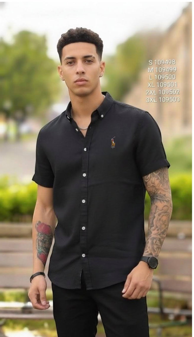 Camisa Ralph manga corta