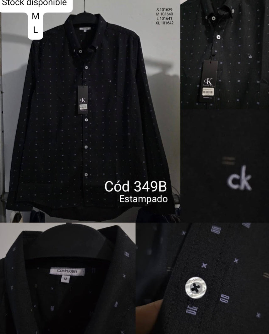 Camisa Calvin Klein manga larga