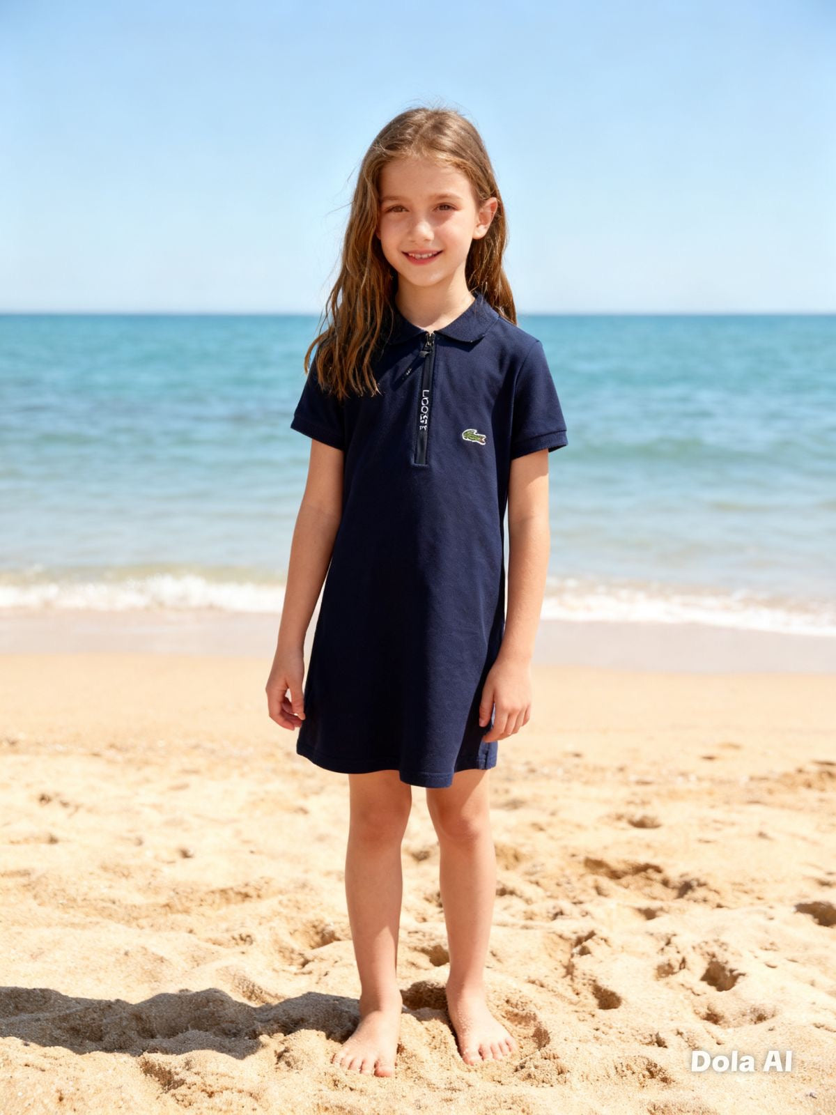 Vestido Lacoste niña