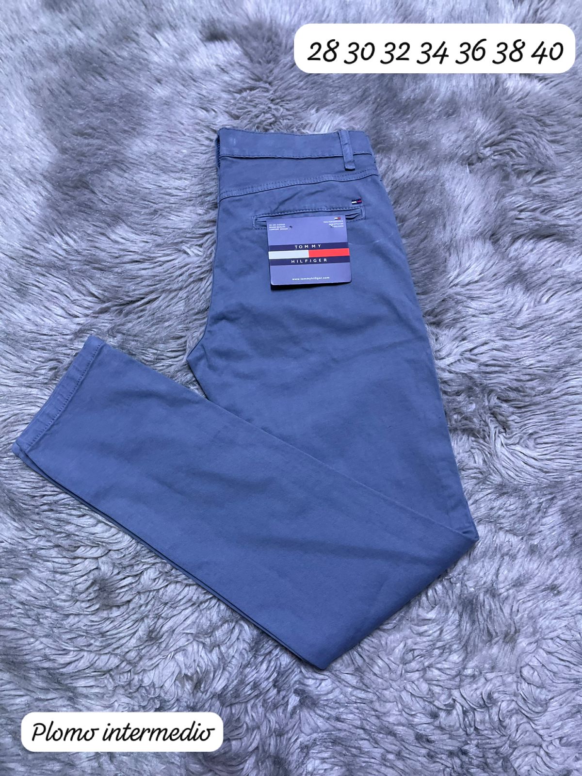 Pantalon drill clásico Tommy Hilfiger