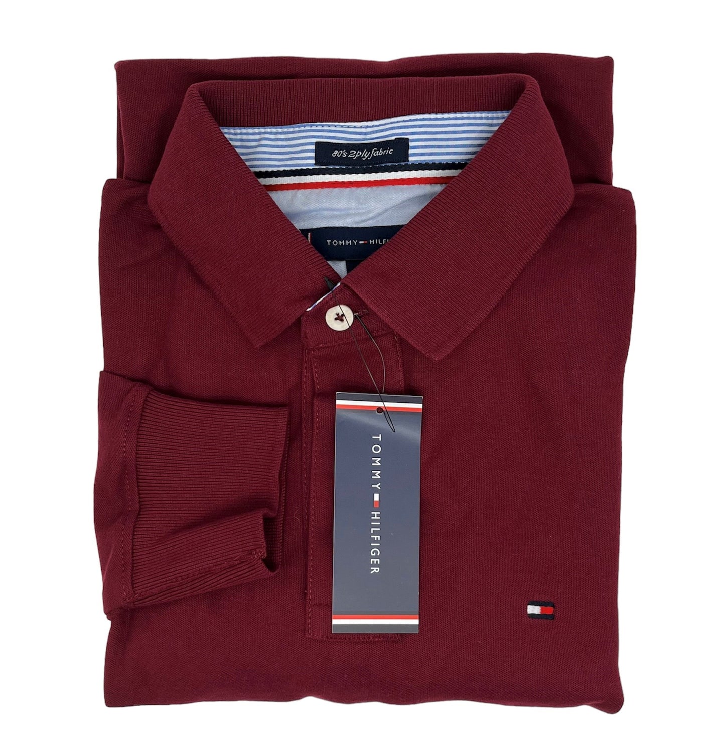 Polo Camisero manga larga TH vino