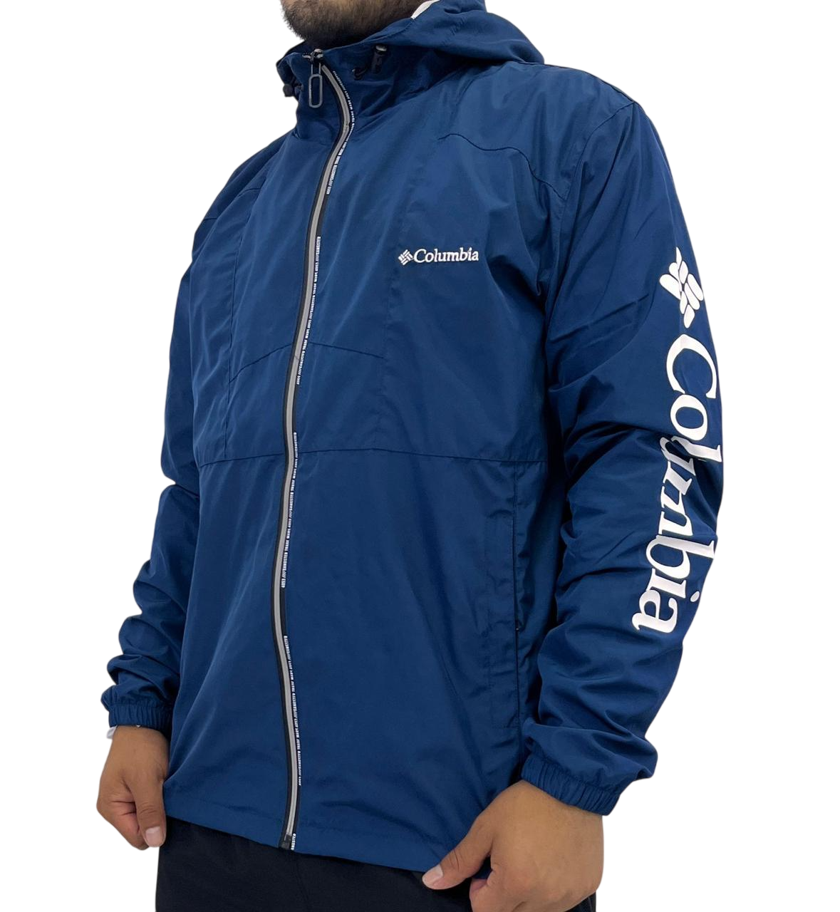 Cortaviento Columbia impermeable con capucha