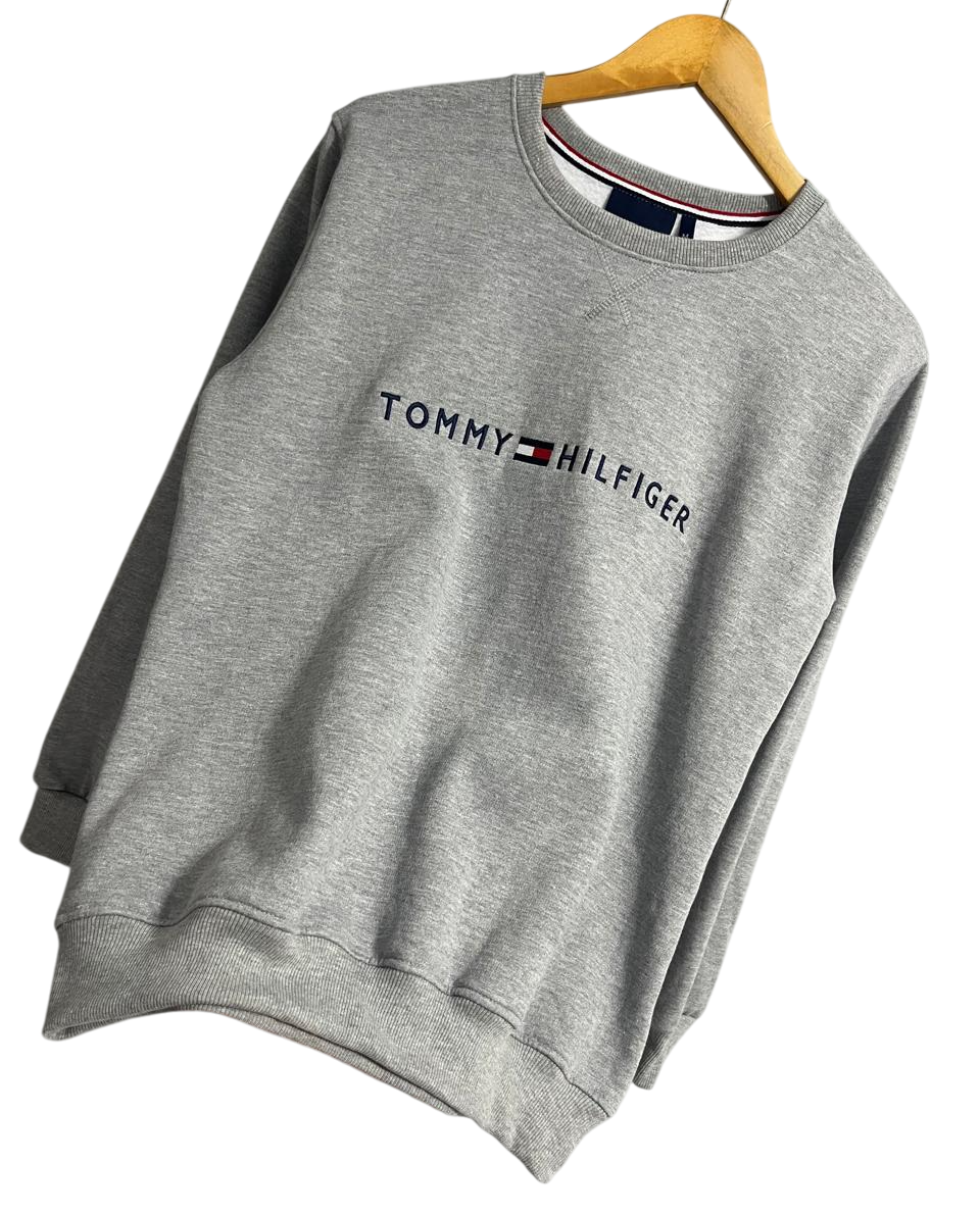 Sudadera melange Tommy H dama