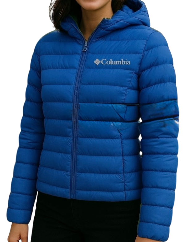 Casaca columbia de pluma de ganzo DAMA