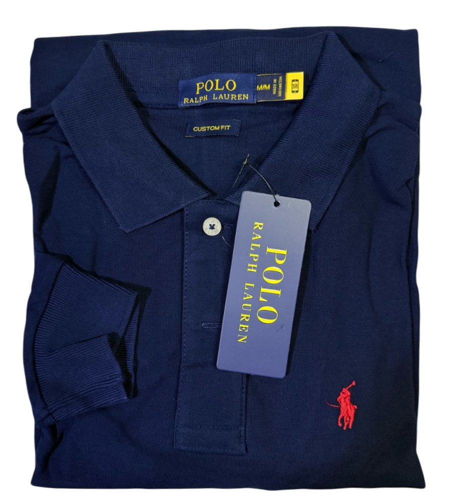 Camisero manga larga Ralph Lauren Azul marino