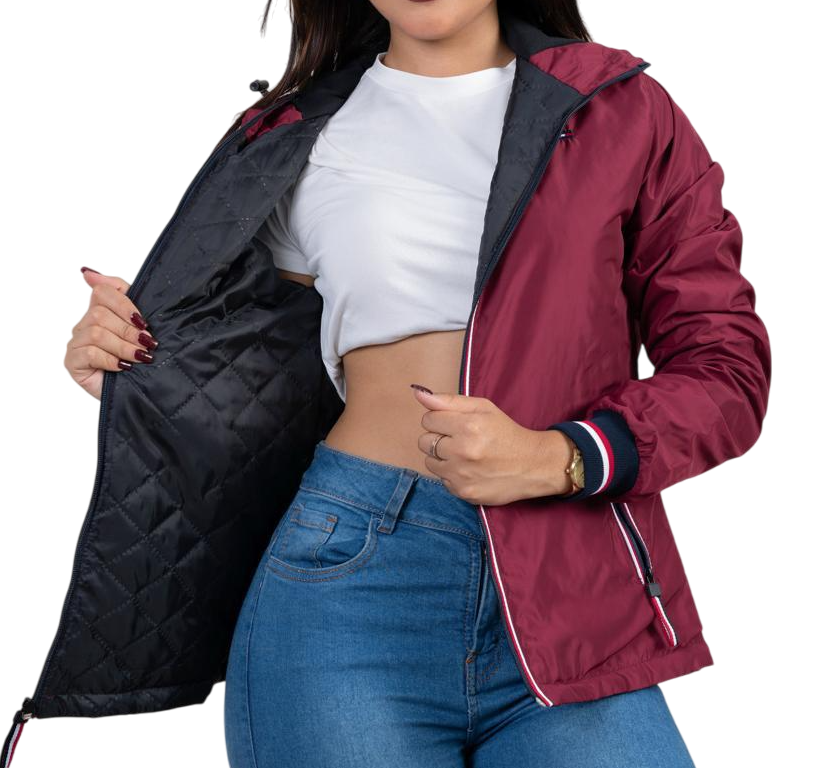 Casaca Tommy Hilfiger acolchada impermeable DAMA