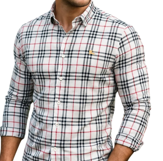 Camisa Burburry algodón pima