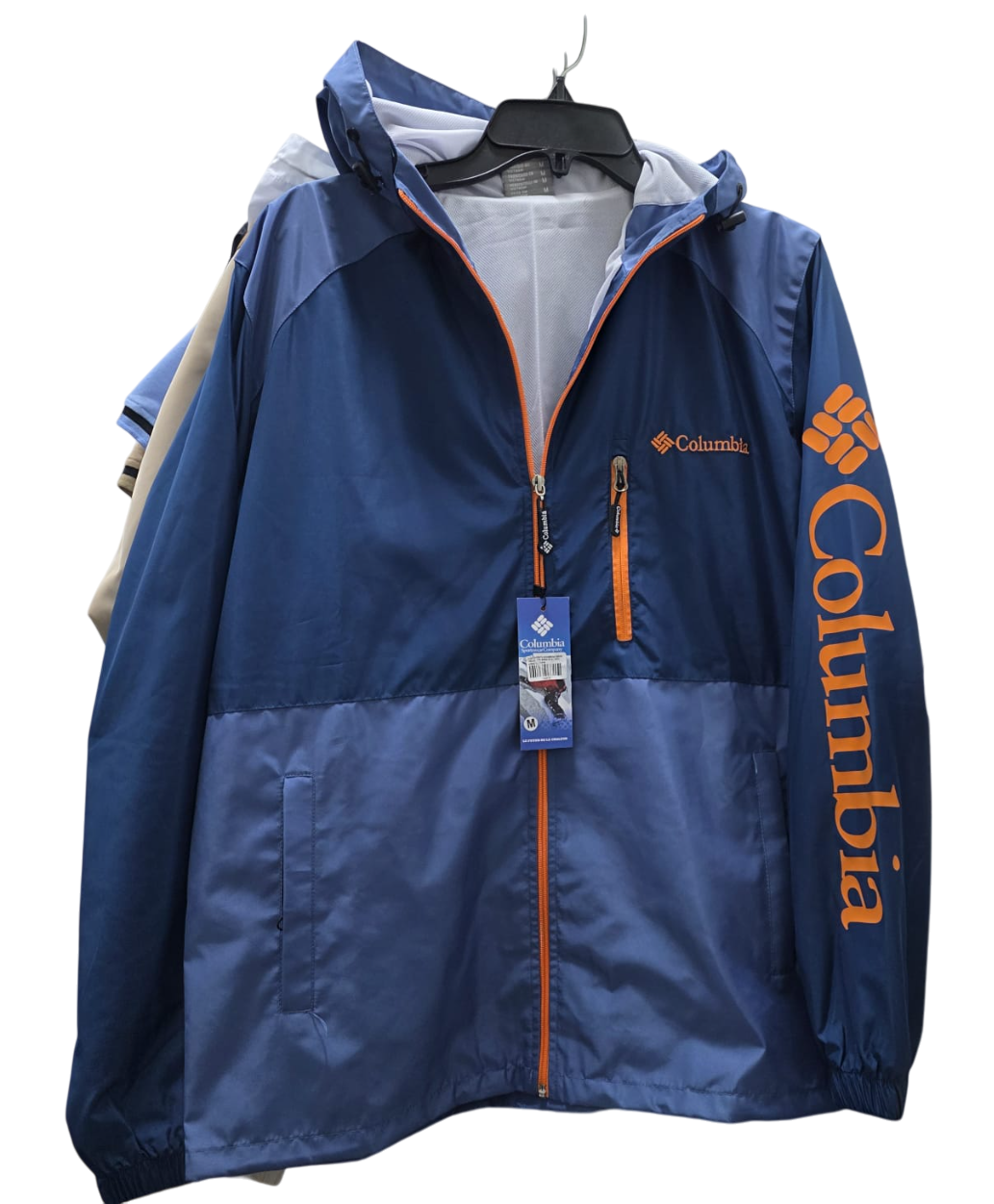 Cortaviento Columbia impermeable con capucha