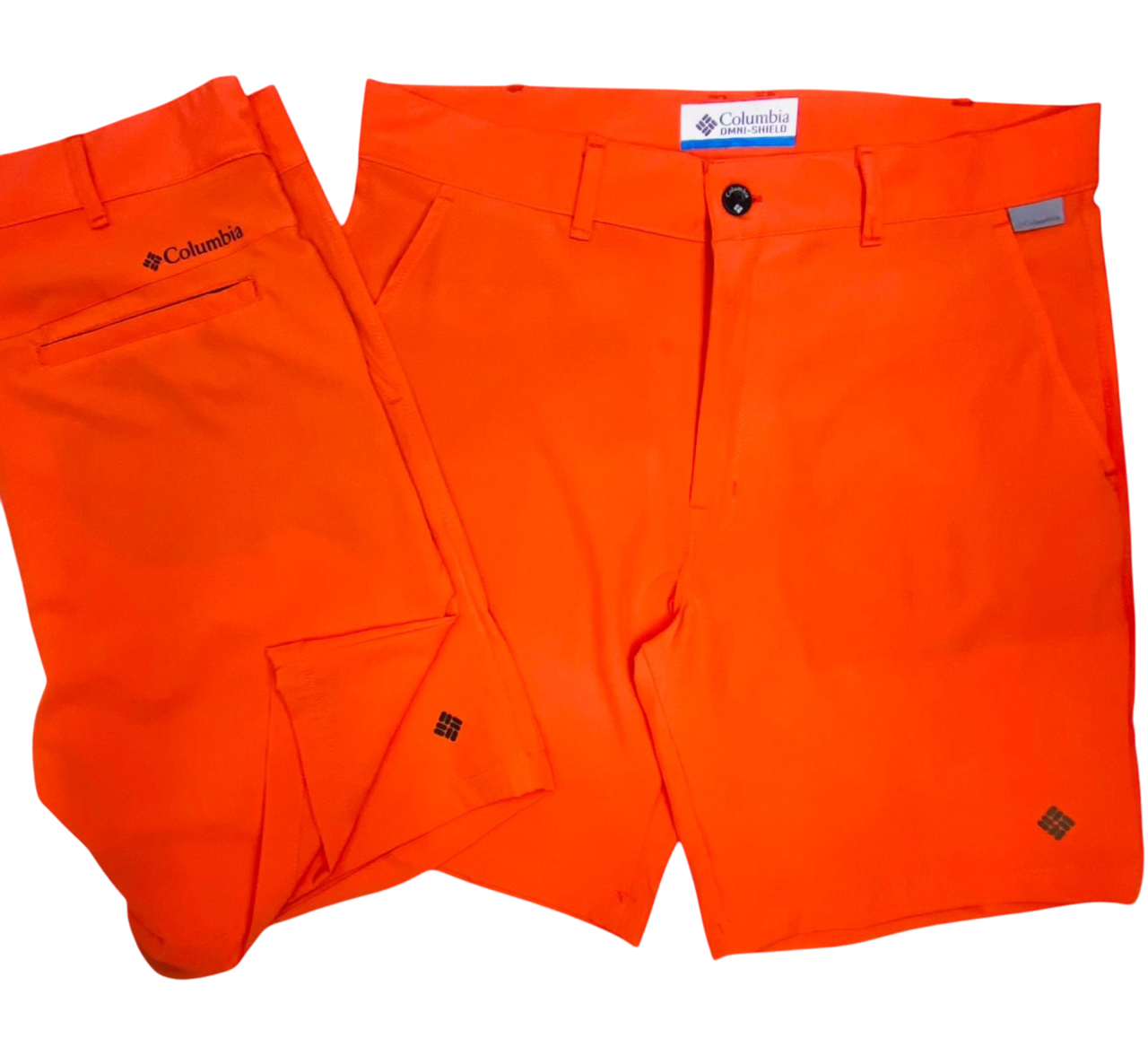 Short Columbia antifluido naranja