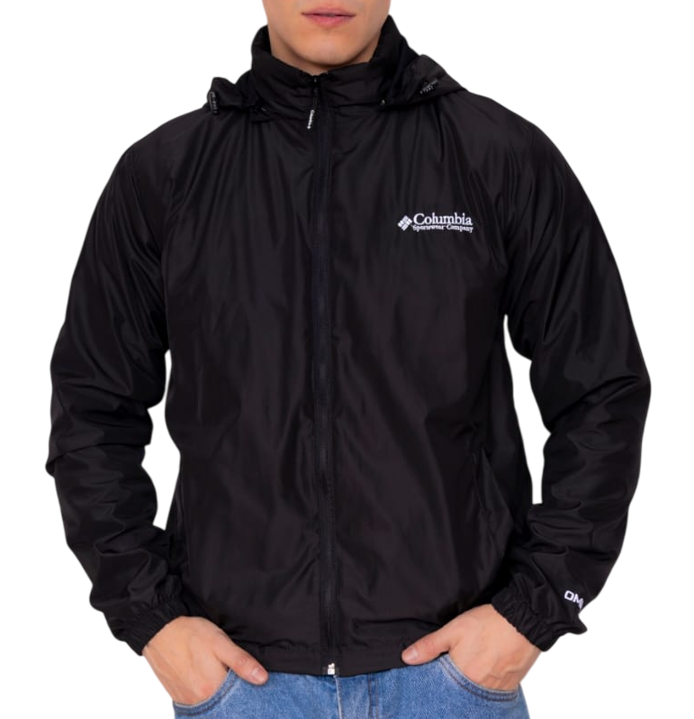 Cortaviento Columbia con capucha impermeable