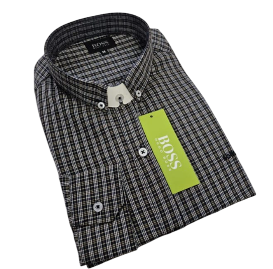Camisa Hugo Boss manga larga