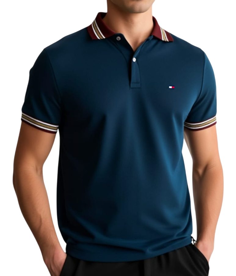 Camisero Tommy H algodón piqué