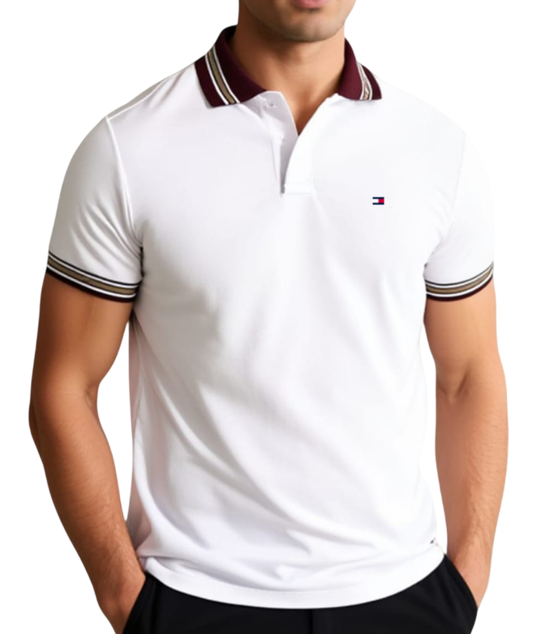 Camisero Tommy H algodón piqué