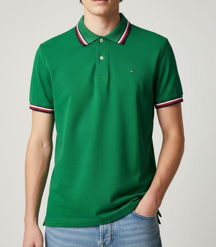 Camisero Tommy H algodón piqué