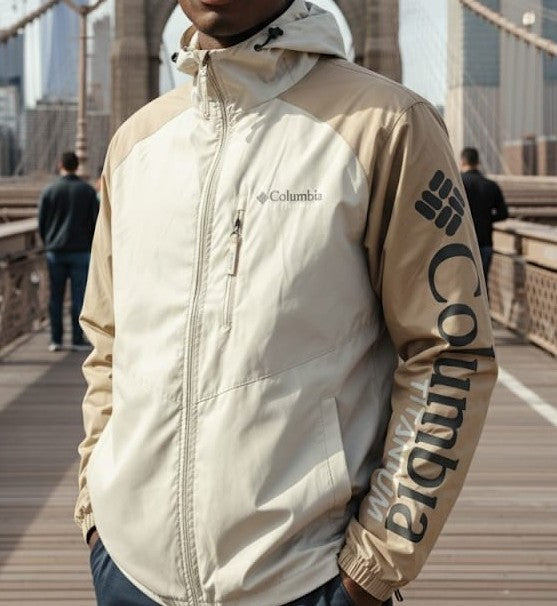 Cortaviento Columbia impermeable con capucha