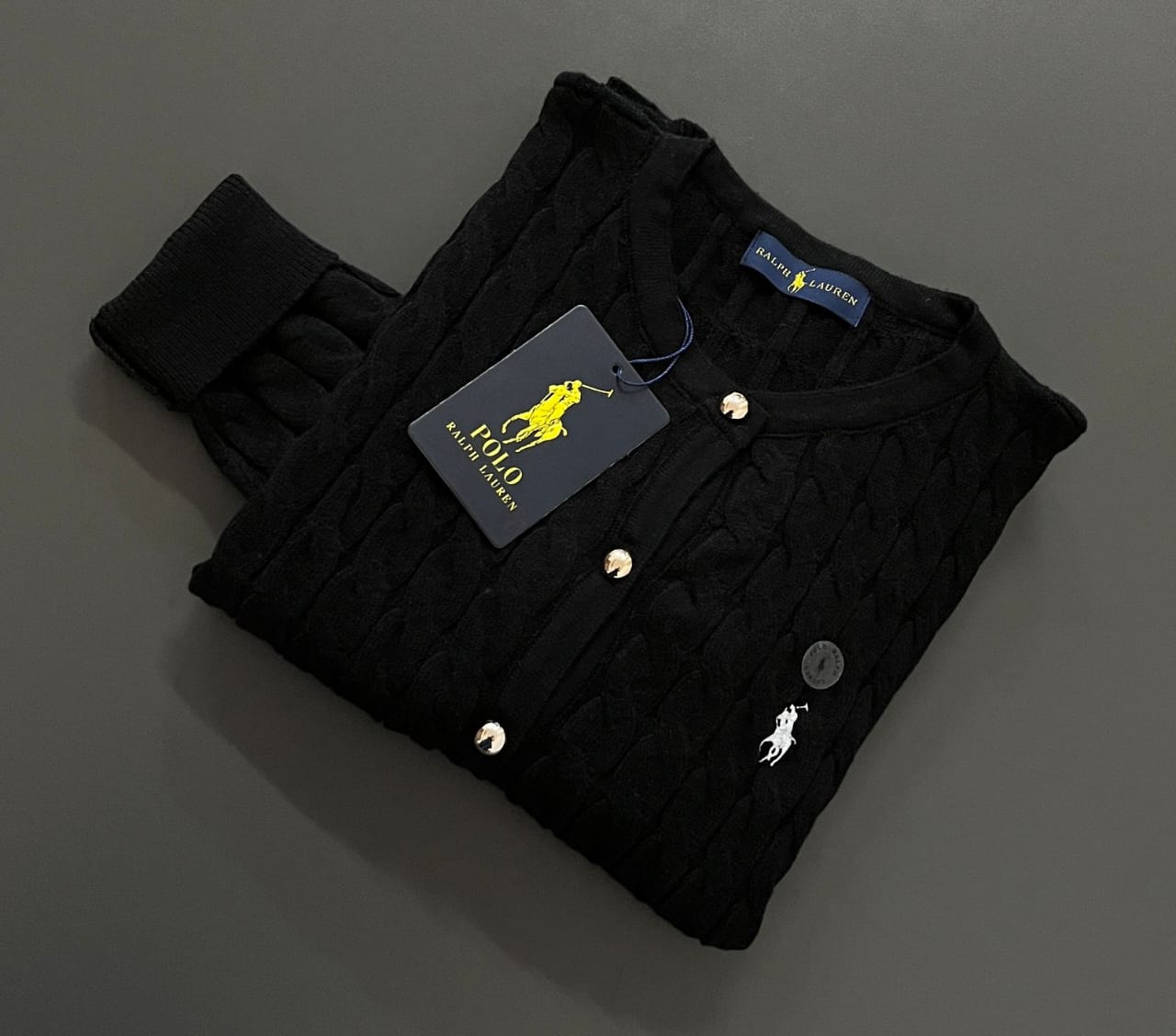 Chompa hilo Ralph Lauren para dama