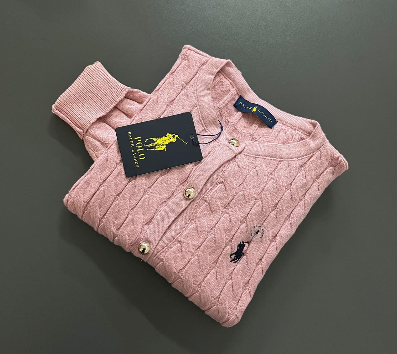 Chompa hilo Ralph Lauren para dama