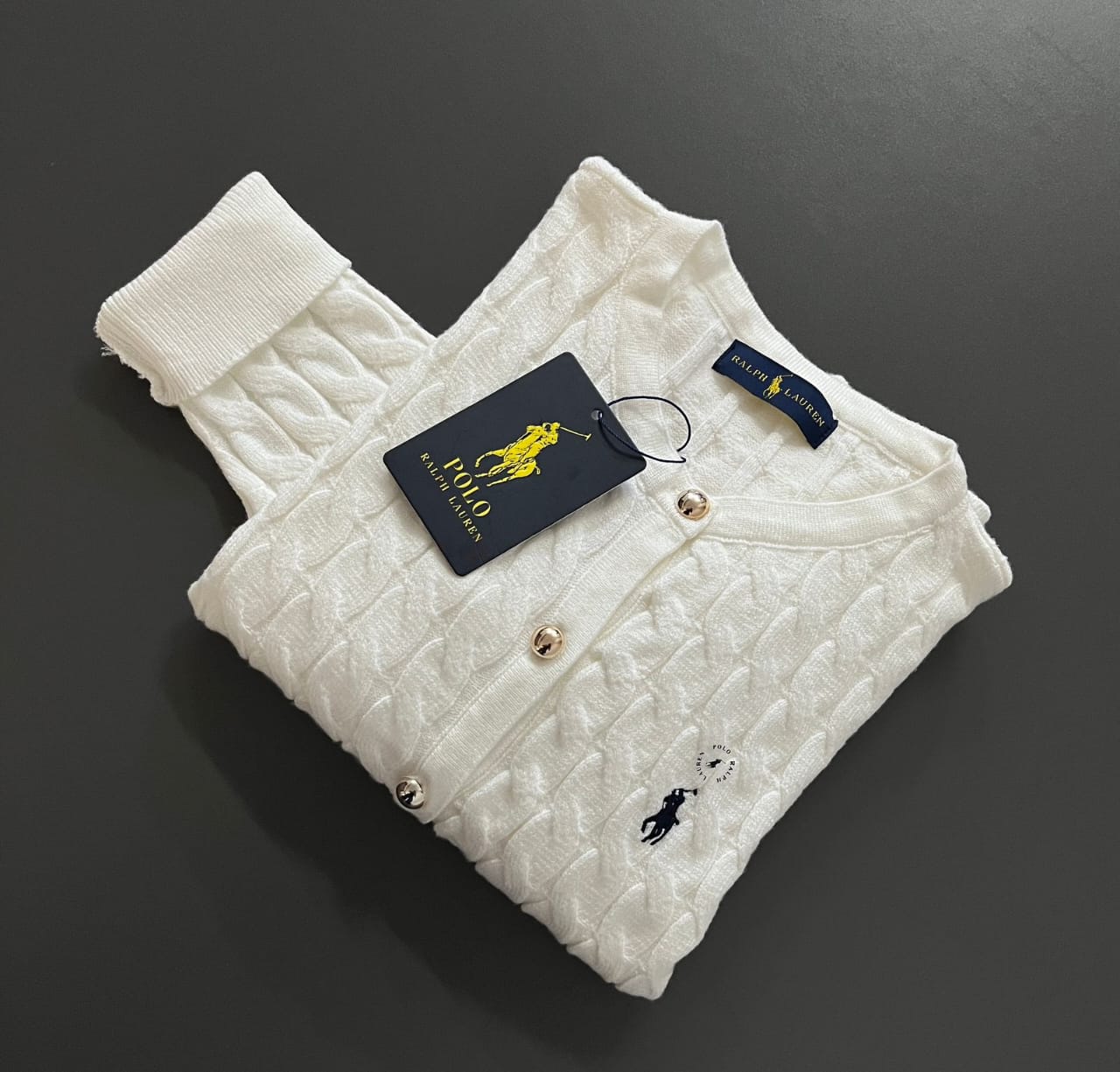 Chompa hilo Ralph Lauren para dama