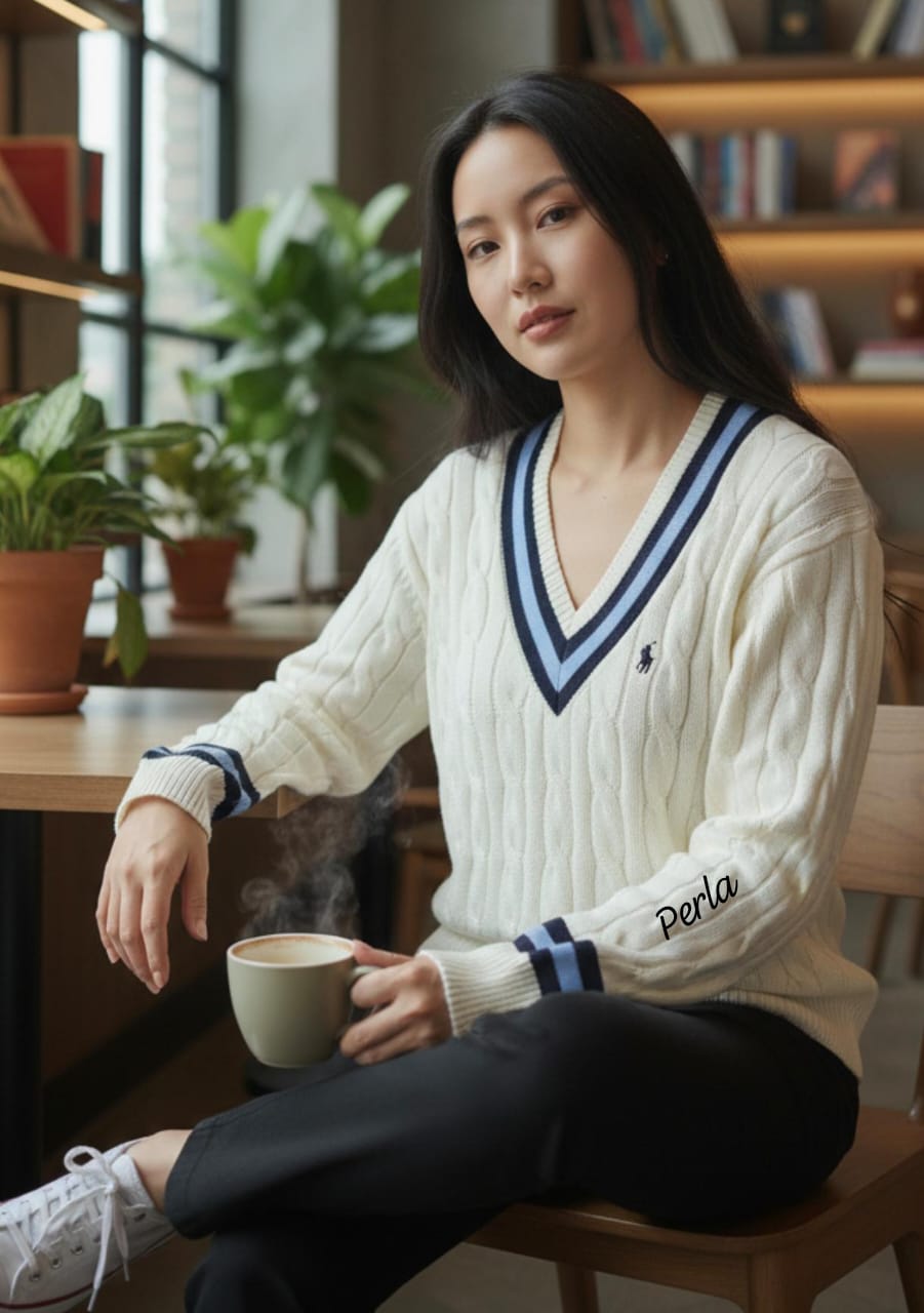 Chompa hilo Ralph Lauren DAMA