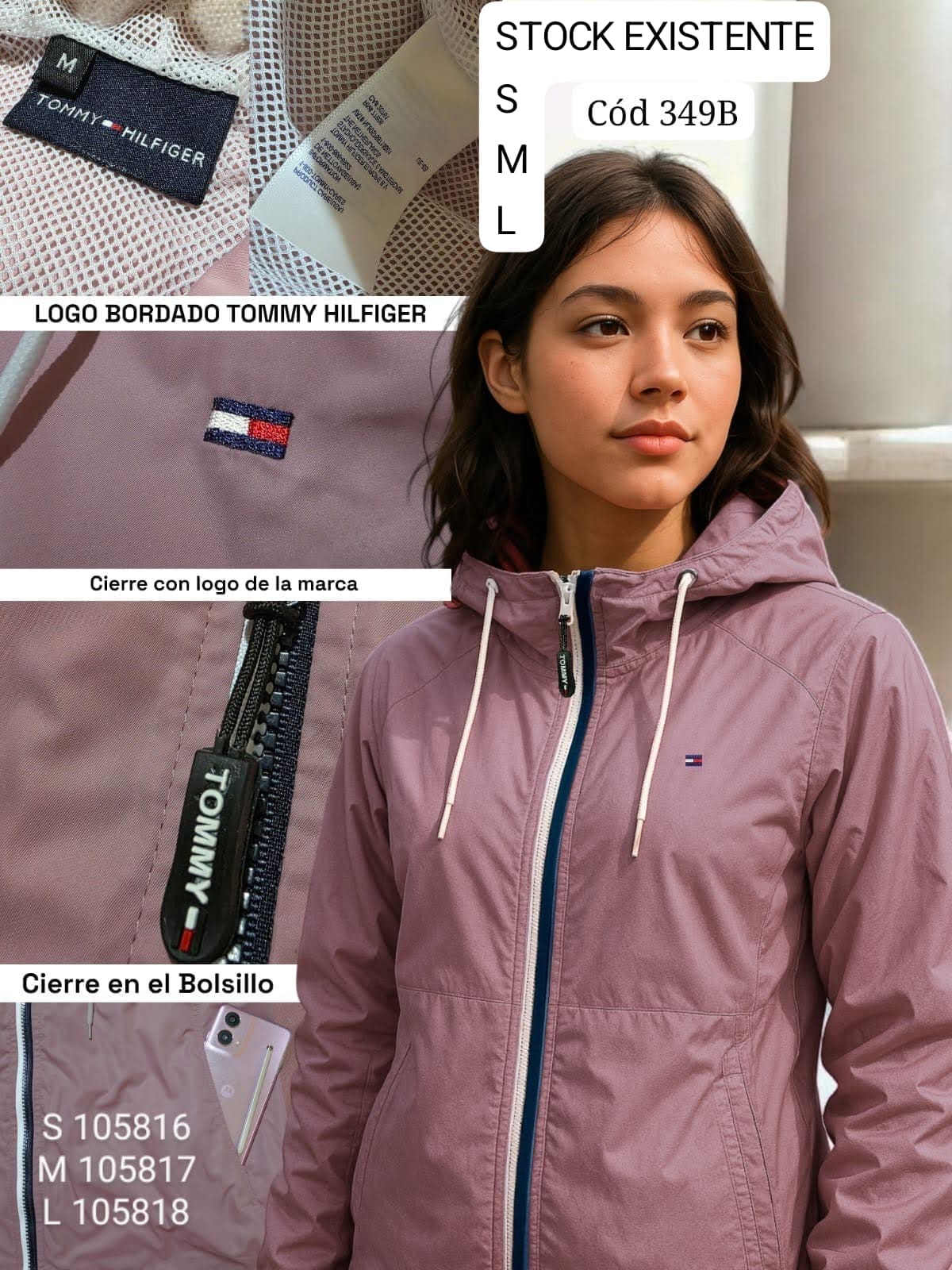 Cortaviento Tommy Hilfiger DAMA
