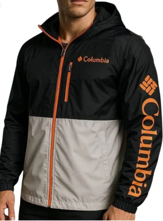 Cortaviento Columbia impermeable con capucha