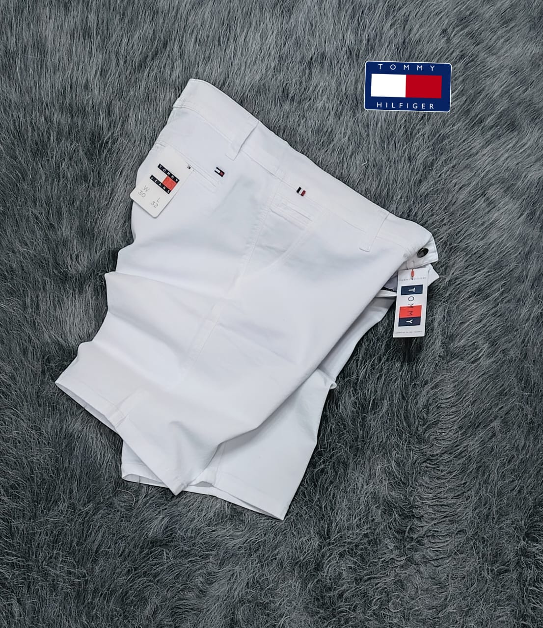 Bermuda Drill Tommy Hilfiger color militar