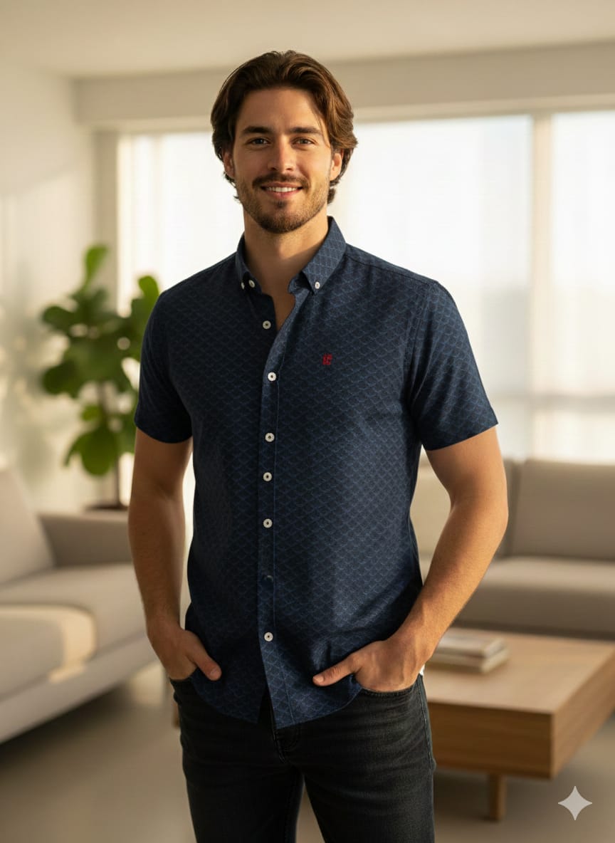 Camisa Carolina Herrera manga corta