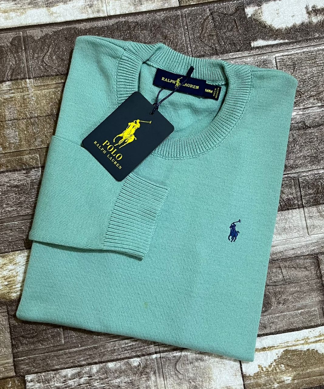 Chompa de hilo tejido Ralph Lauren