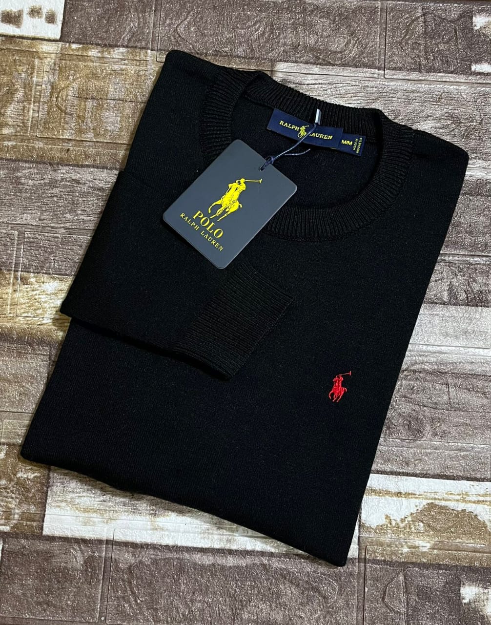 Chompa de hilo tejido Ralph Lauren