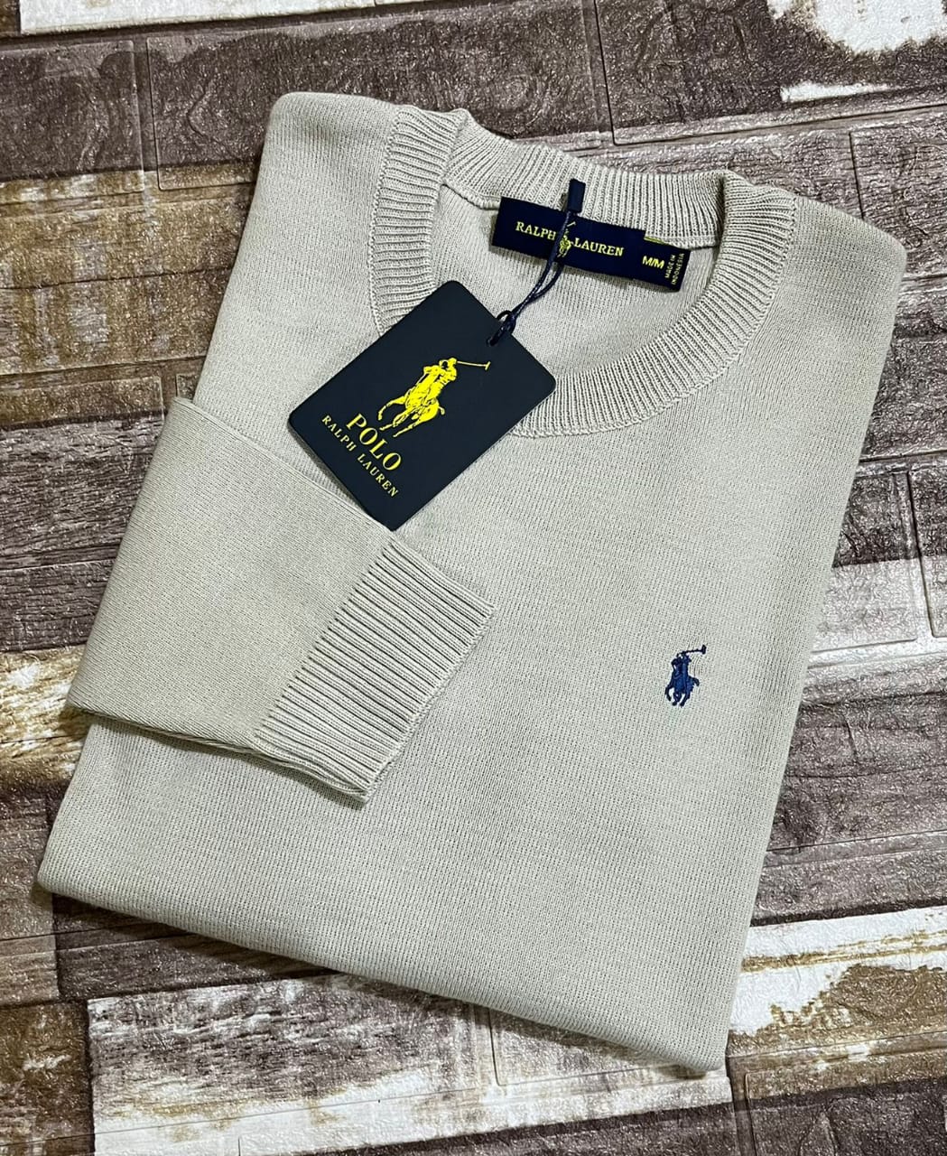 Chompa de hilo tejido Ralph Lauren