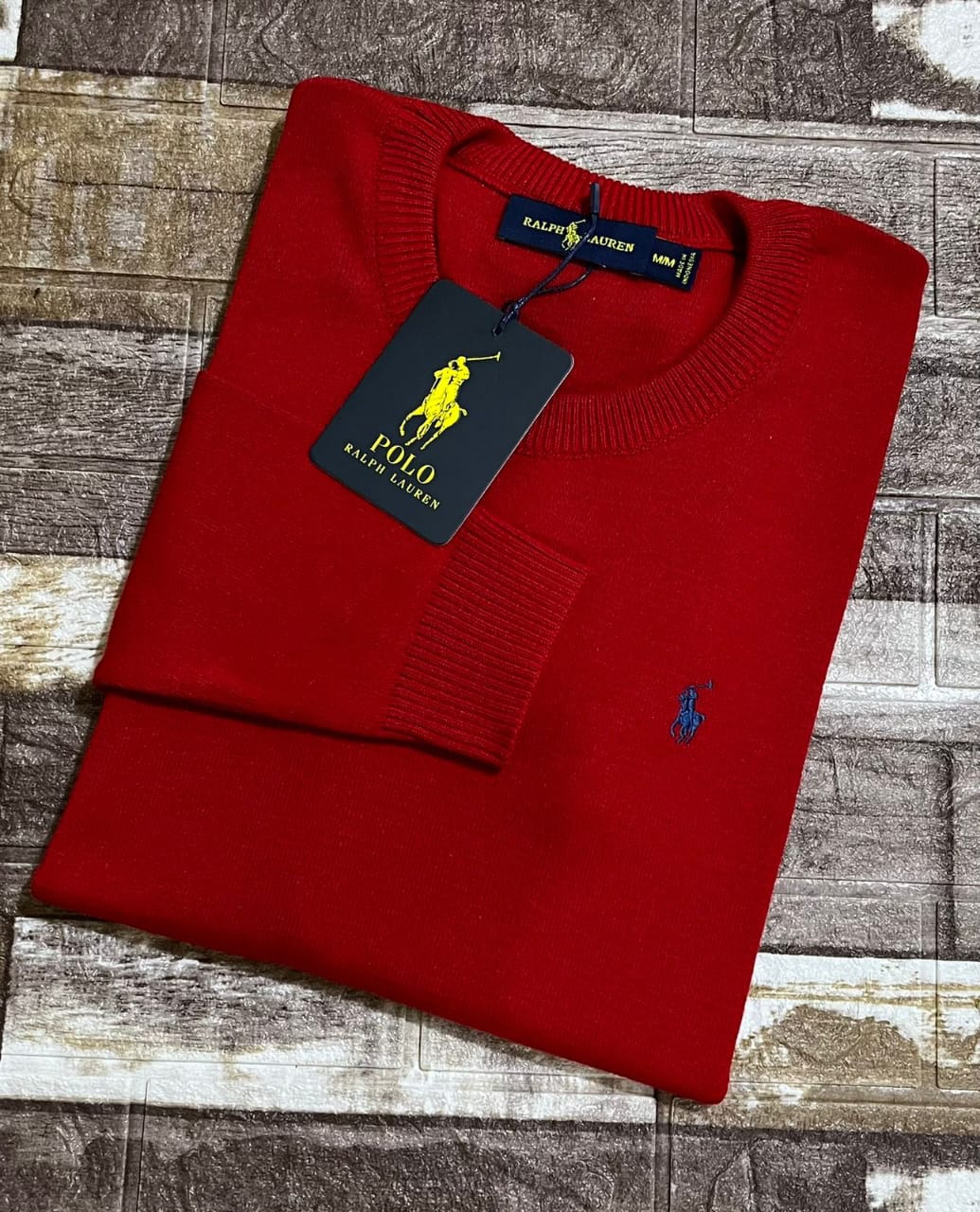 Chompa de hilo tejido Ralph Lauren